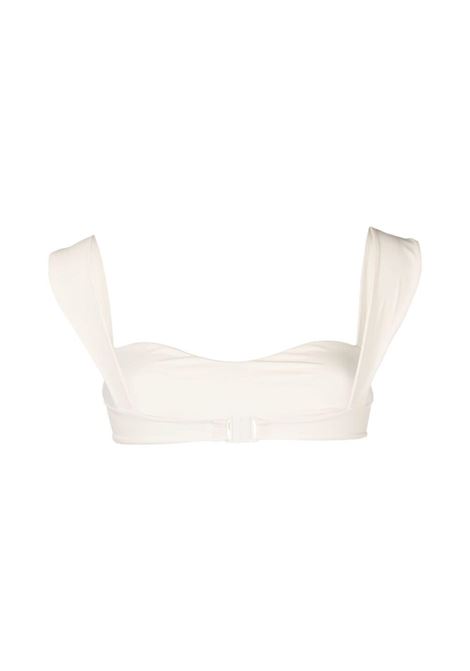 White retro bustier bikini top - women MAGDA BUTRYM | 806521CRM